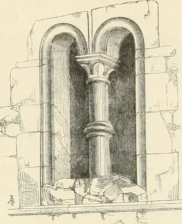 An illustration from An analysis of Gothick architecture ;, 1847, leaf 50