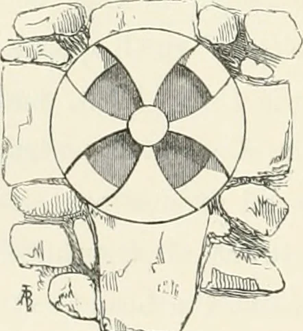 An illustration from An analysis of Gothick architecture ;, 1847, leaf 51