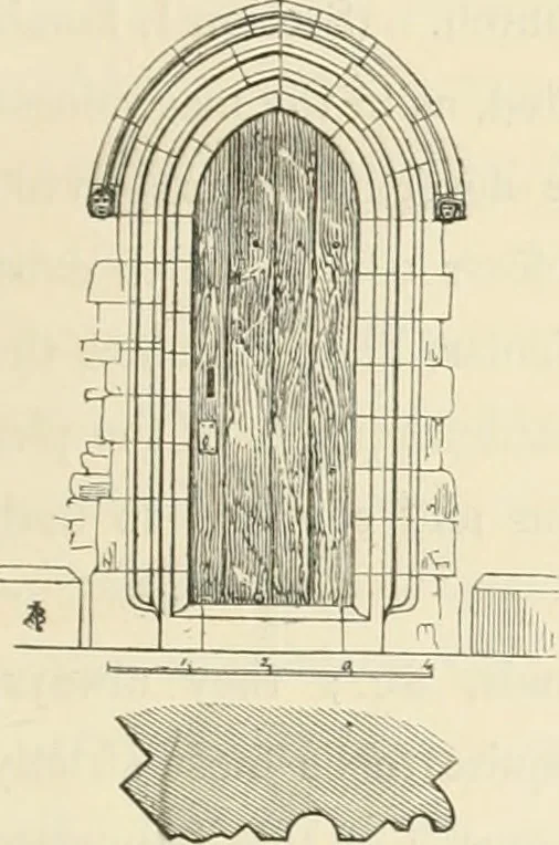 An illustration from An analysis of Gothick architecture ;, 1847, leaf 64