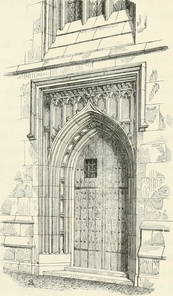 An illustration from An analysis of Gothick architecture ;, 1847, leaf 85
