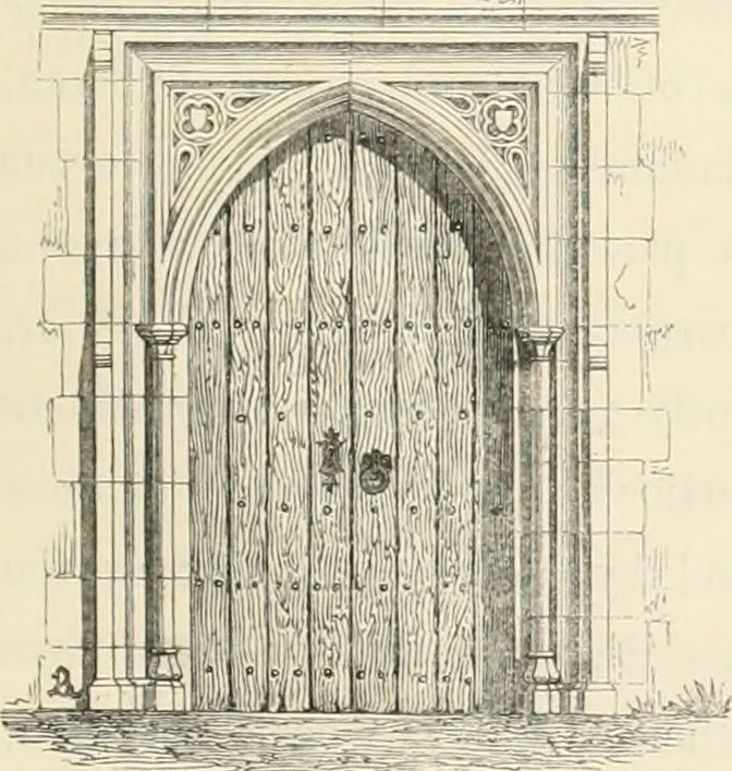 An illustration from An analysis of Gothick architecture ;, 1847, leaf 86