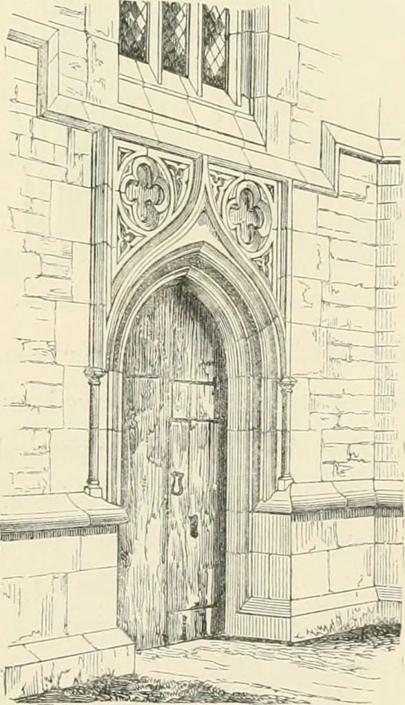 An illustration from An analysis of Gothick architecture ;, 1847, leaf 86