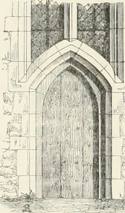 An illustration from An analysis of Gothick architecture ;, 1847, leaf 87