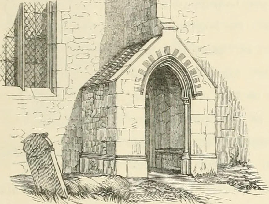 An illustration from An analysis of Gothick architecture ;, 1847, leaf 88