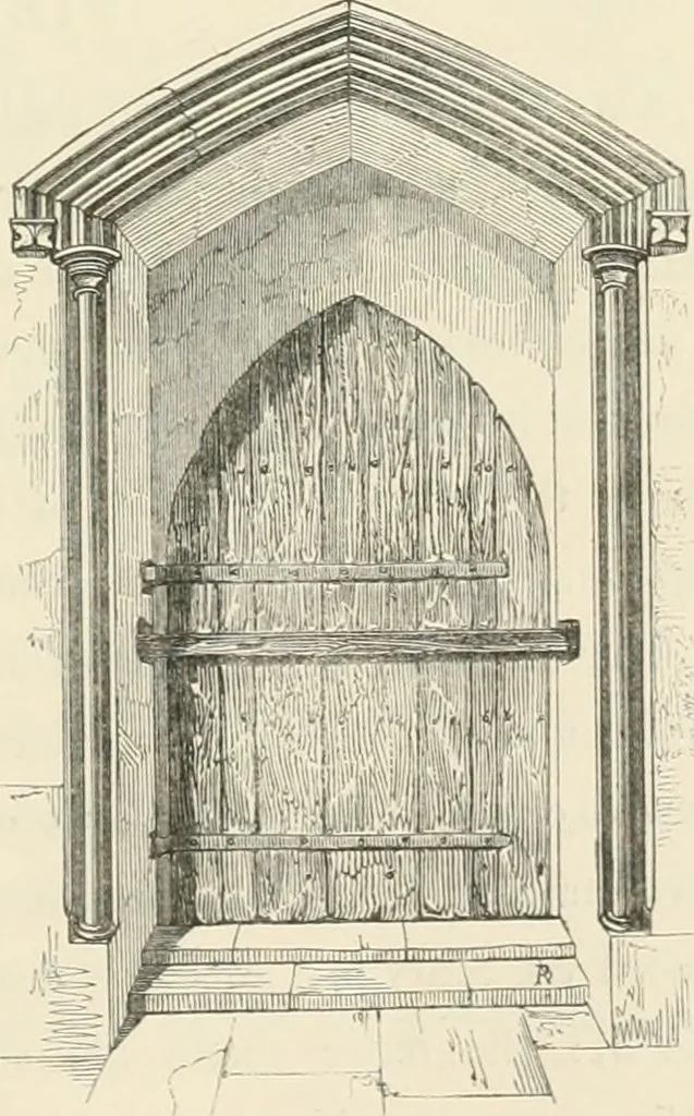 An illustration from An analysis of Gothick architecture ;, 1847, leaf 88