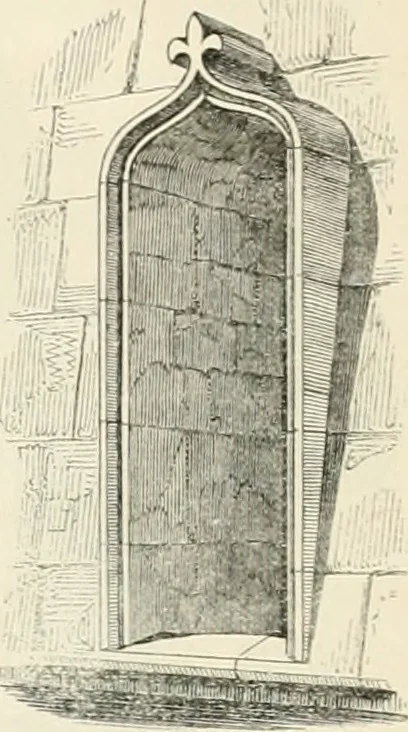An illustration from An analysis of Gothick architecture ;, 1847, leaf 89