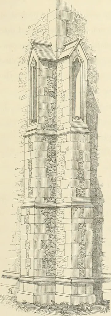 An illustration from An analysis of Gothick architecture ;, 1847, leaf 96