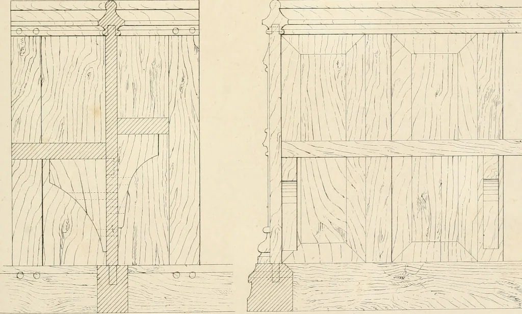 An illustration from An analysis of Gothick architecture ;, 1847, leaf 122