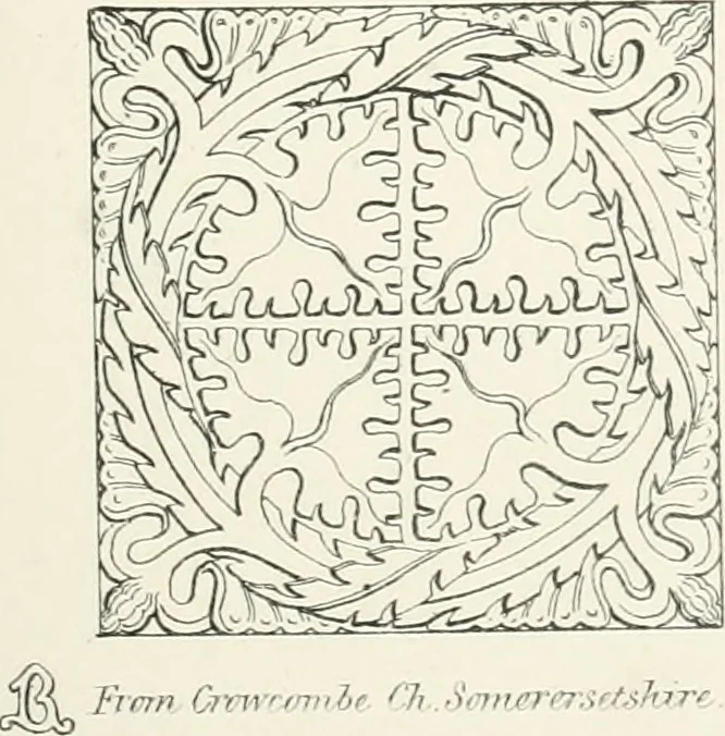 An illustration from An analysis of Gothick architecture ;, 1847, leaf 126