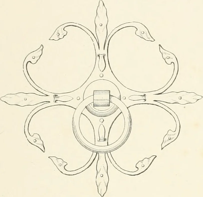 An illustration from An analysis of Gothick architecture ;, 1847, leaf 136