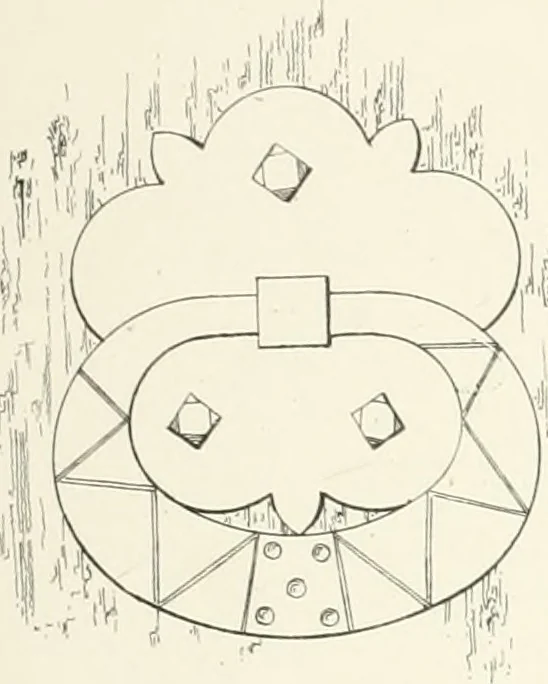 An illustration from An analysis of Gothick architecture ;, 1847, leaf 140