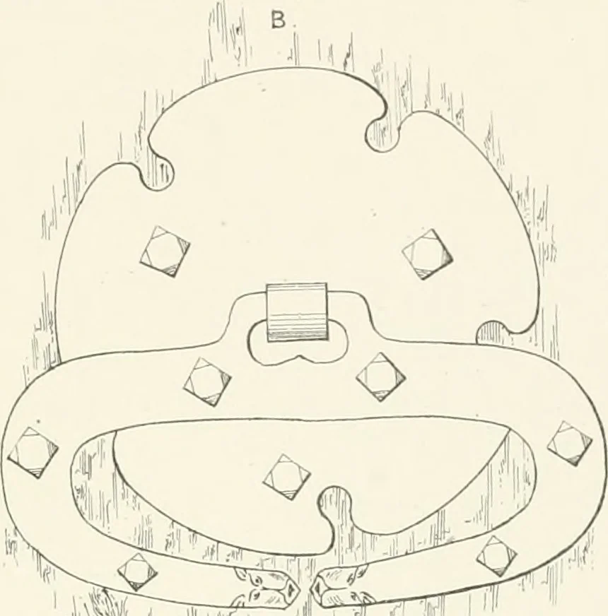 An illustration from An analysis of Gothick architecture ;, 1847, leaf 140