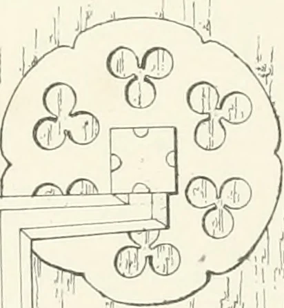 An illustration from An analysis of Gothick architecture ;, 1847, leaf 140