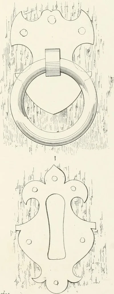 An illustration from An analysis of Gothick architecture ;, 1847, leaf 140