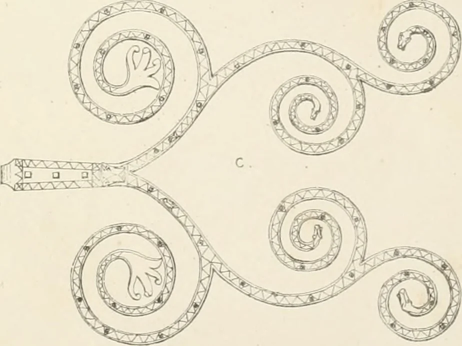 An illustration from An analysis of Gothick architecture ;, 1847, leaf 144