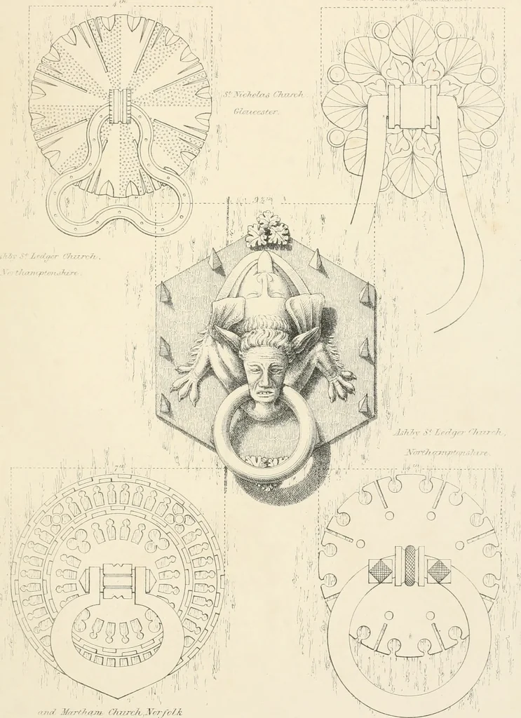 An illustration from An analysis of Gothick architecture ;, 1847, leaf 150