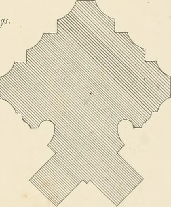 An illustration from An analysis of Gothick architecture ;, 1847, leaf 24