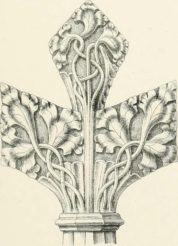 An illustration from An analysis of Gothick architecture ;, 1847, leaf 96