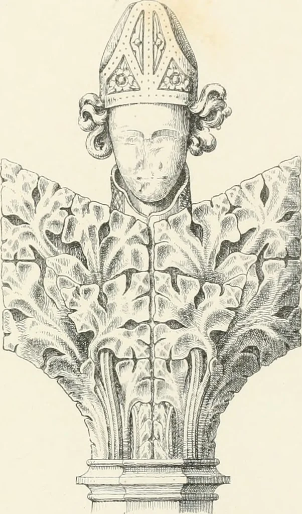 An illustration from An analysis of Gothick architecture ;, 1847, leaf 96
