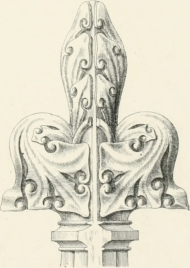 An illustration from An analysis of Gothick architecture ;, 1847, leaf 96