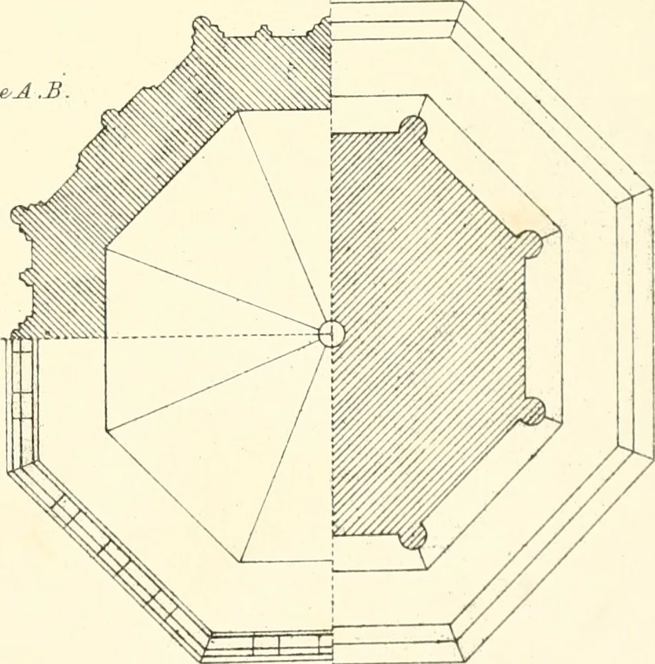 An illustration from An analysis of Gothick architecture : illustrated by a series of upwards of seven hundred examples of doorways, windows, etc., and accompanied with remarks on the several details of an ecclesiastical edifice, 1849, leaf 152
