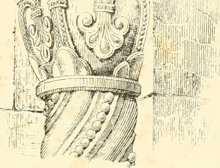 An illustration from An analysis of Gothick architecture : illustrated by a series of upwards of seven hundred examples of doorways, windows, etc., and accompanied with remarks on the several details of an ecclesiastical edifice, 1849, leaf 16