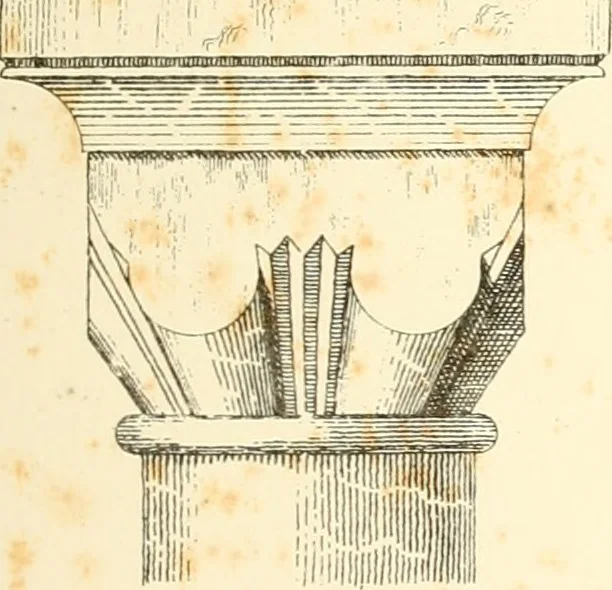 An illustration from An analysis of Gothick architecture : illustrated by a series of upwards of seven hundred examples of doorways, windows, etc., and accompanied with remarks on the several details of an ecclesiastical edifice, 1849, leaf 16