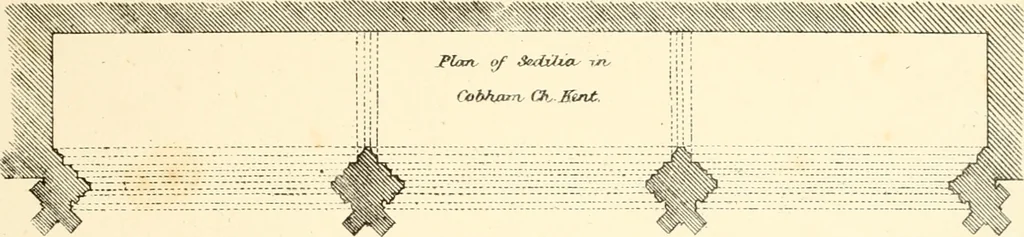 An illustration from An analysis of Gothick architecture : illustrated by a series of upwards of seven hundred examples of doorways, windows, etc., and accompanied with remarks on the several details of an ecclesiastical edifice, 1849, leaf 186