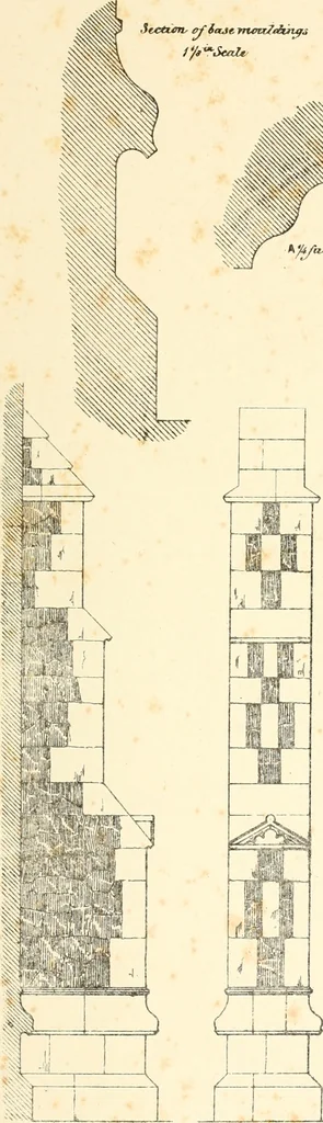 An illustration from An analysis of Gothick architecture : illustrated by a series of upwards of seven hundred examples of doorways, windows, etc., and accompanied with remarks on the several details of an ecclesiastical edifice, 1849, leaf 214