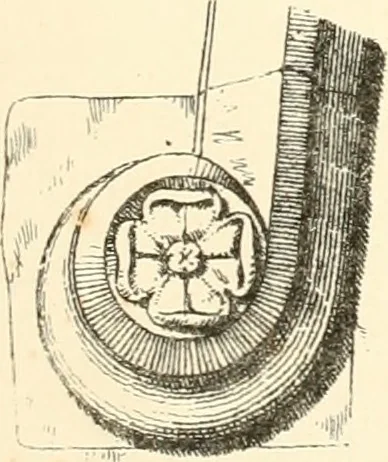 An illustration from An analysis of Gothick architecture : illustrated by a series of upwards of seven hundred examples of doorways, windows, etc., and accompanied with remarks on the several details of an ecclesiastical edifice, 1849, leaf 218