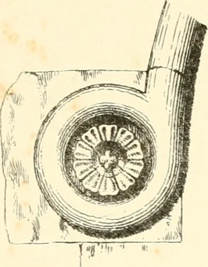 An illustration from An analysis of Gothick architecture : illustrated by a series of upwards of seven hundred examples of doorways, windows, etc., and accompanied with remarks on the several details of an ecclesiastical edifice, 1849, leaf 218