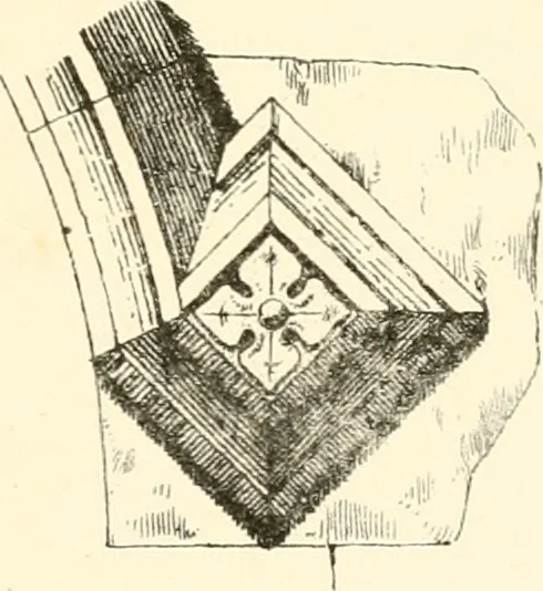 An illustration from An analysis of Gothick architecture : illustrated by a series of upwards of seven hundred examples of doorways, windows, etc., and accompanied with remarks on the several details of an ecclesiastical edifice, 1849, leaf 218