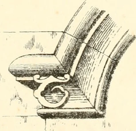 An illustration from An analysis of Gothick architecture : illustrated by a series of upwards of seven hundred examples of doorways, windows, etc., and accompanied with remarks on the several details of an ecclesiastical edifice, 1849, leaf 218