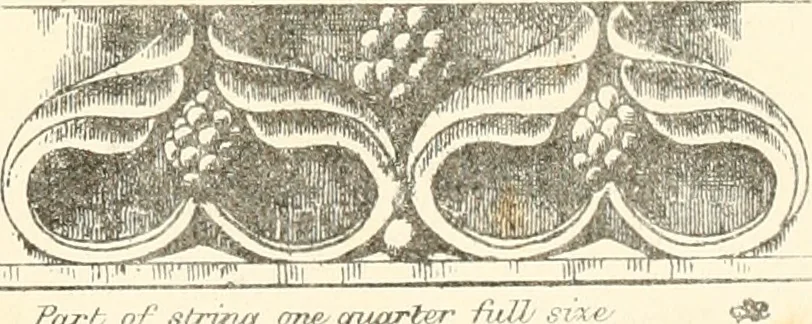 An illustration from An analysis of Gothick architecture : illustrated by a series of upwards of seven hundred examples of doorways, windows, etc., and accompanied with remarks on the several details of an ecclesiastical edifice, 1849, leaf 24
