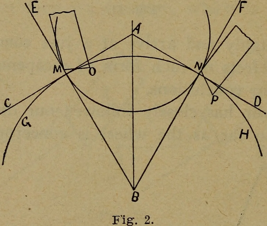 An illustration from An analysis of the lever escapement, 1910, leaf 29