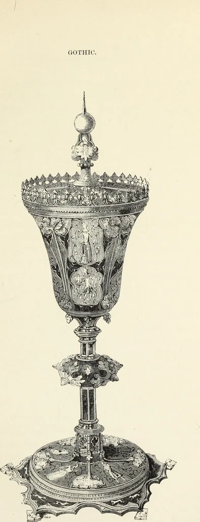 An illustration from Analysis of ornament. The characteristics of styles : an introduction to the study of the history of ornamental art, 1860, leaf 110