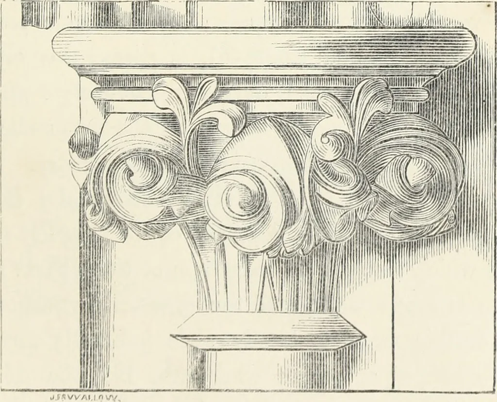 An illustration from Analysis of ornament. The characteristics of styles : an introduction to the study of the history of ornamental art, 1860, leaf 118