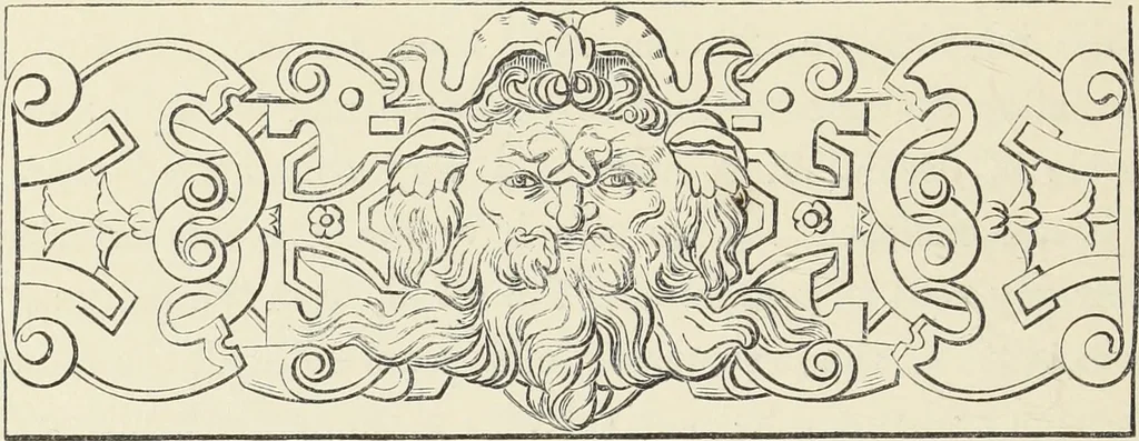 An illustration from Analysis of ornament. The characteristics of styles : an introduction to the study of the history of ornamental art, 1860, leaf 131