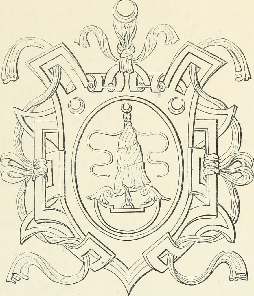 An illustration from Analysis of ornament. The characteristics of styles : an introduction to the study of the history of ornamental art, 1860, leaf 134