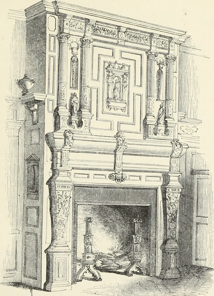 An illustration from Analysis of ornament. The characteristics of styles : an introduction to the study of the history of ornamental art, 1860, leaf 142