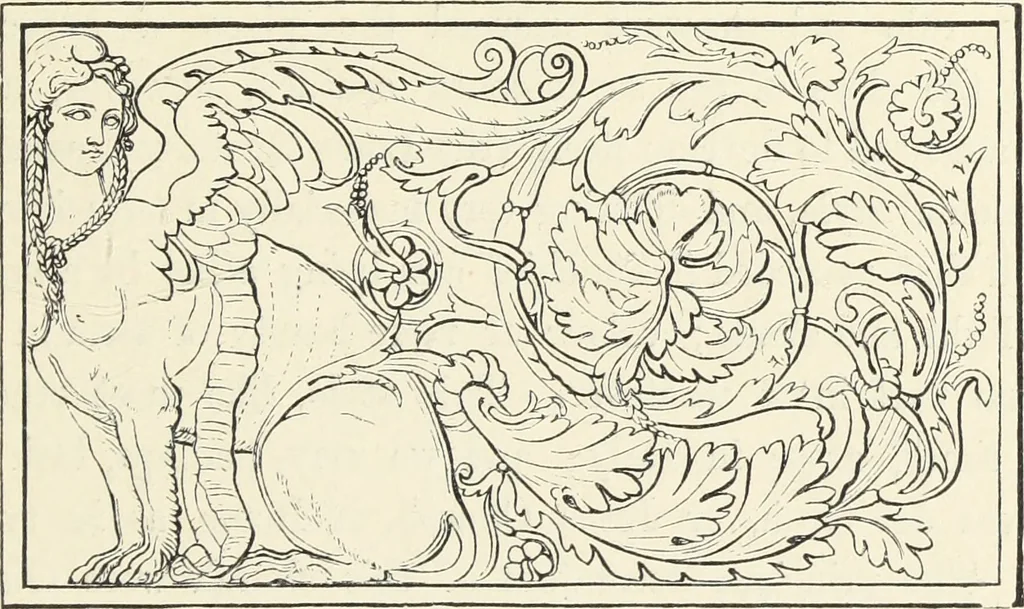 An illustration from Analysis of ornament. The characteristics of styles : an introduction to the study of the history of ornamental art, 1860, leaf 158