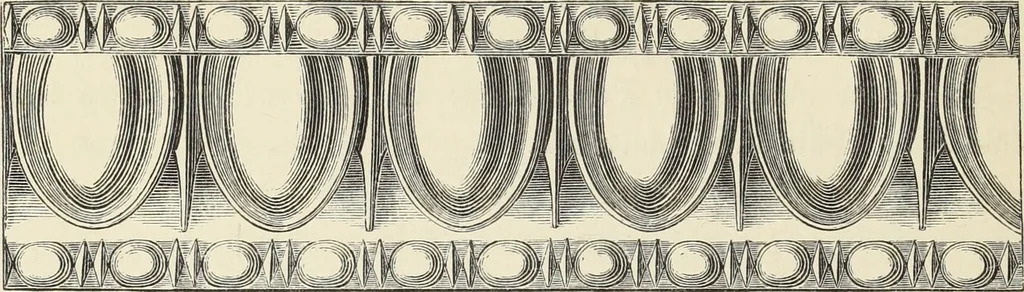 An illustration from Analysis of ornament. The characteristics of styles : an introduction to the study of the history of ornamental art, 1860, leaf 27