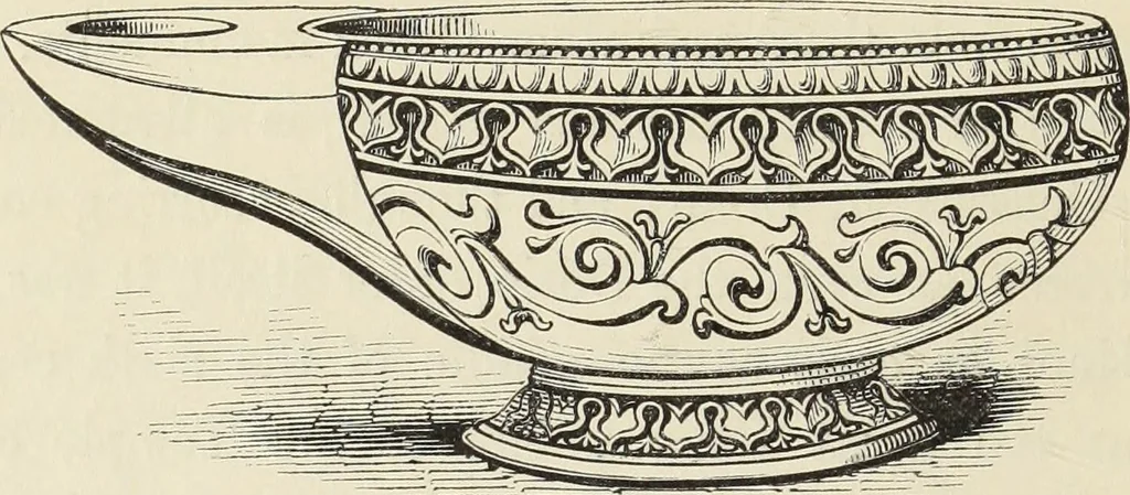 An illustration from Analysis of ornament. The characteristics of styles : an introduction to the study of the history of ornamental art, 1860, leaf 61