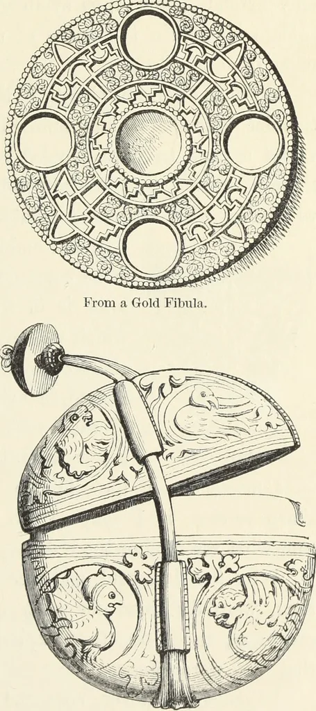 An illustration from Analysis of ornament. The characteristics of styles : an introduction to the study of the history of ornamental art, 1860, leaf 86
