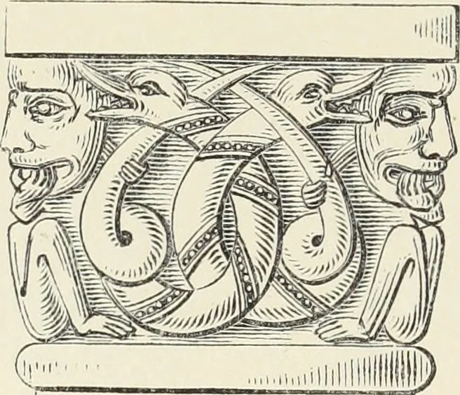 An illustration from Analysis of ornament. The characteristics of styles : an introduction to the study of the history of ornamental art, 1860, leaf 89