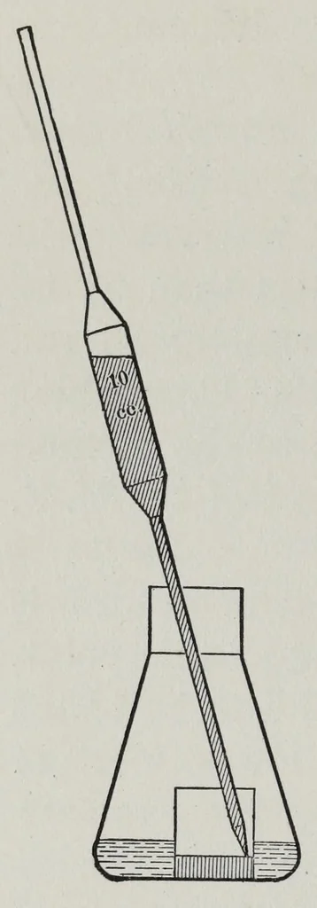An illustration from Analysis of paint vehicles, japans and varnishes, 1920, leaf 102