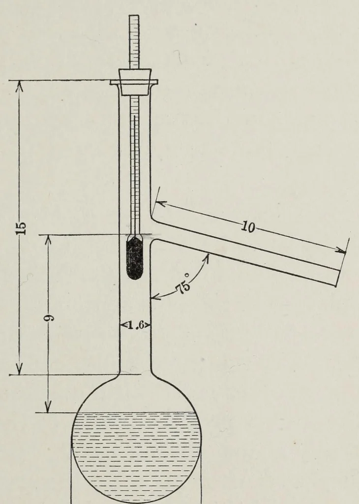 An illustration from Analysis of paint vehicles, japans and varnishes, 1920, leaf 31