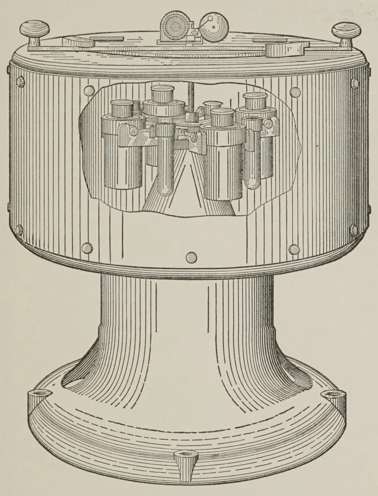 An illustration from Analysis of paint vehicles, japans and varnishes, 1920, leaf 115