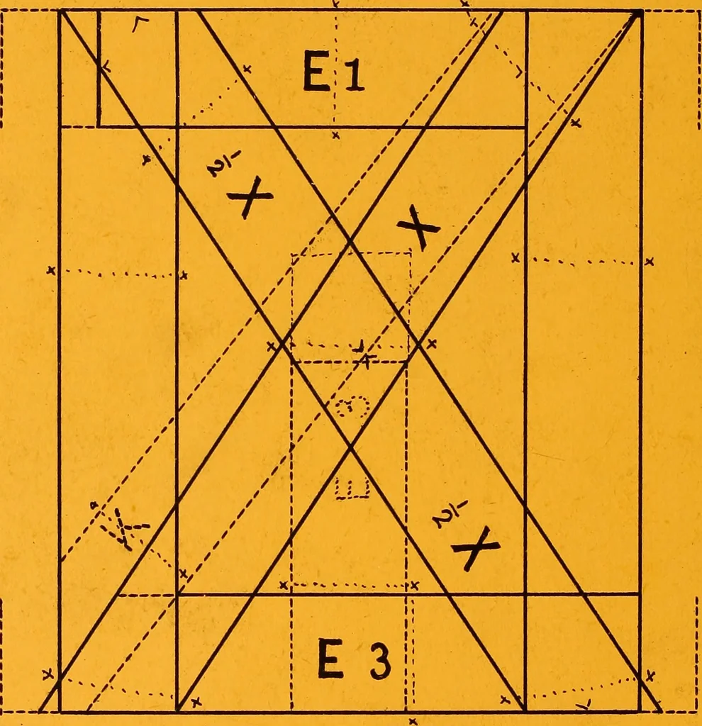 An illustration from Analysis of the Roman alphabet;, 1874, leaf 23