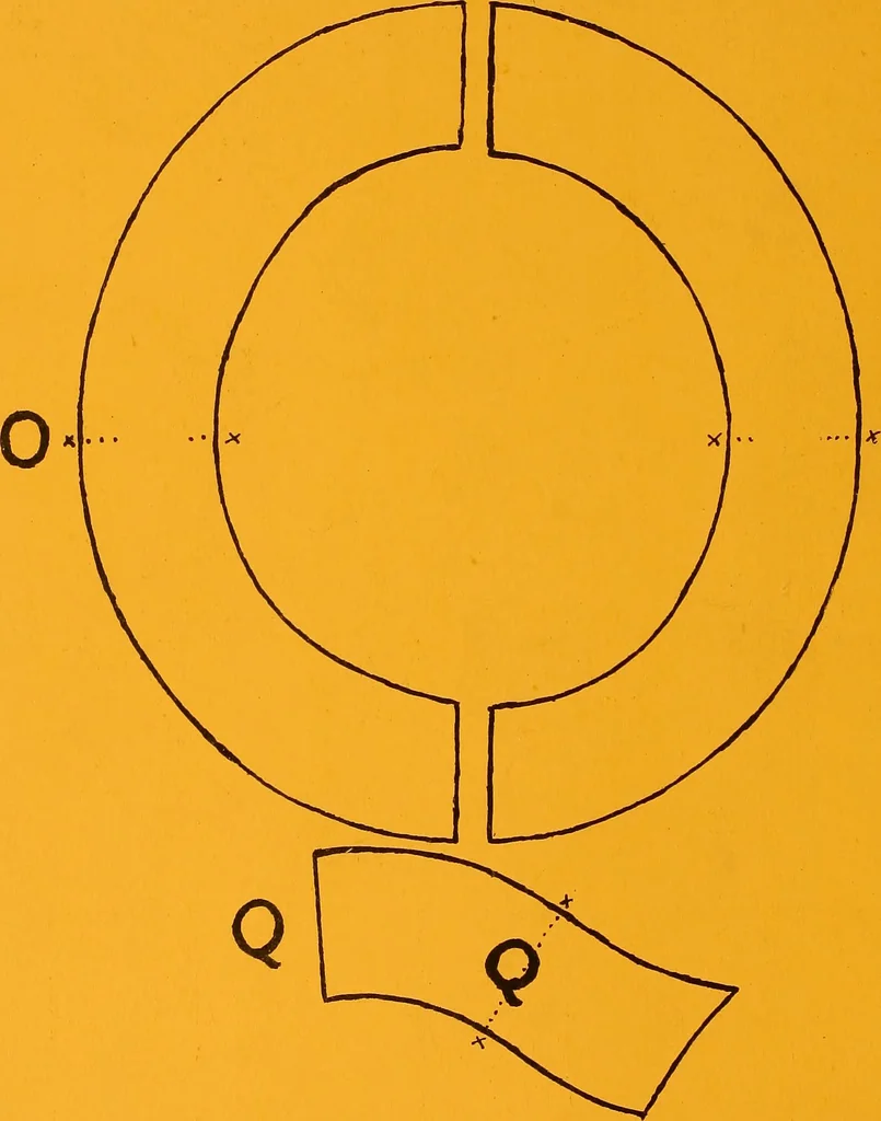 An illustration from Analysis of the Roman alphabet;, 1874, leaf 7